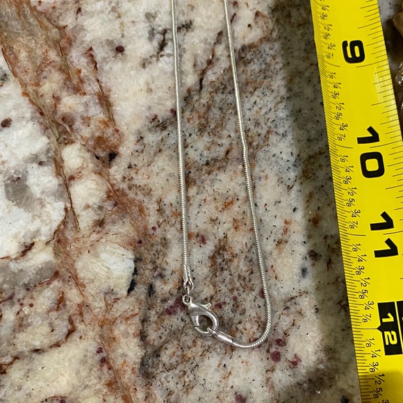 Sterling Silver Heart Necklace - Picture 3 of 5